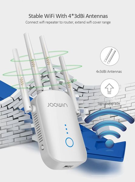 

1200mbps dual band 5ghz wireless wifi repeater powerful wifi router wifi extender 4*3dbi antenna long range wlan amplifier
