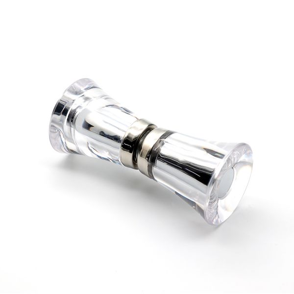 

shower room handle toilet push pull glass door handle push door plastic transparent glass single hole