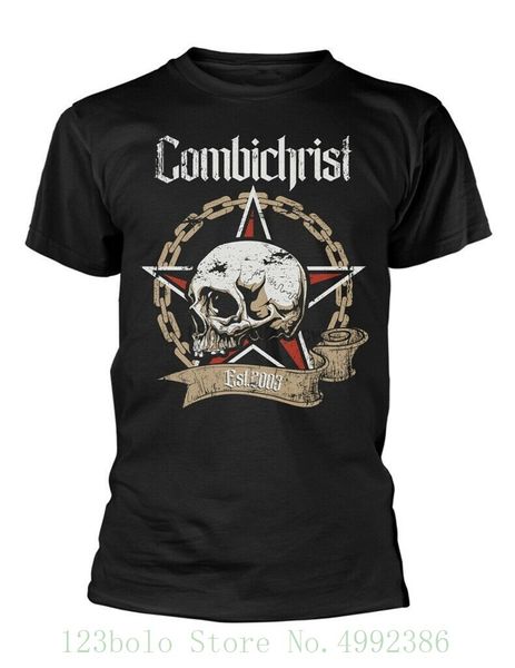 

combichrist кулл (черный) t shirt - новый официальный! мода лето paried tshirts