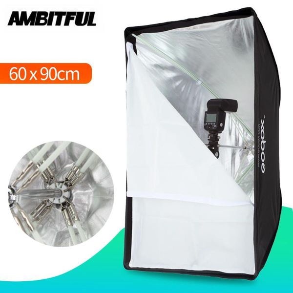 

light stands & booms godox portable 60 * 90cm 24" 35" umbrella po softbox reflector for flash speedlight studio pography