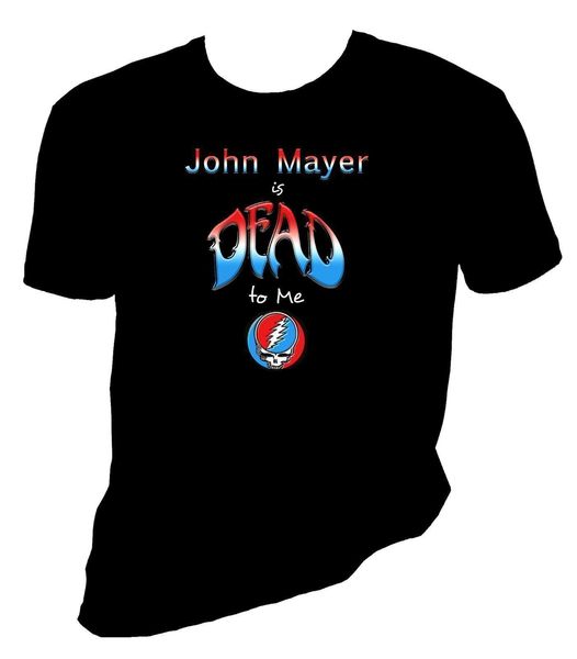 

dead and company t shirt john mayer tee grateful dead short sleeves new fashion t-shirt men clothing
