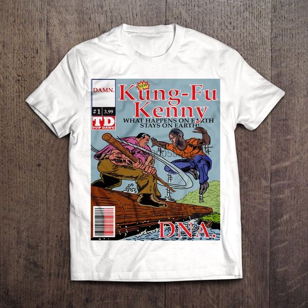 

кунг-фу kenny днк comic тенниска ламар unisex тяжелое хлопок tee
