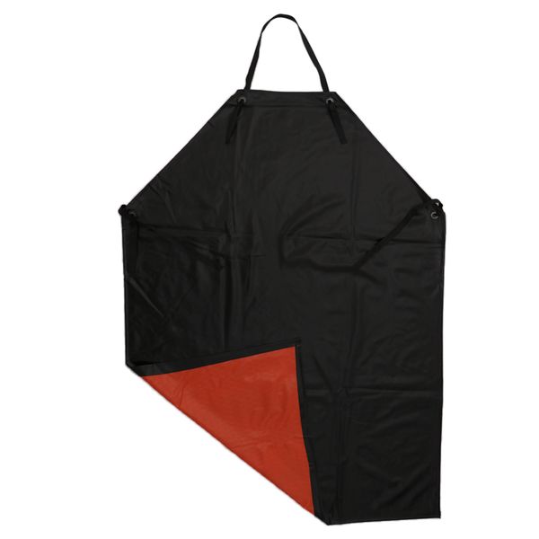 

мужская черный водонепроницаемый пвх рукавов фартук для дома ресторан кухня butcher