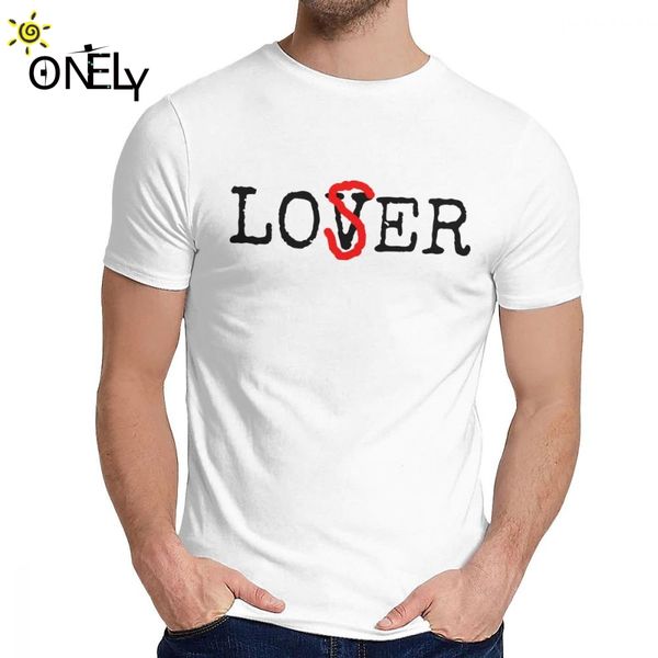 

o-образным вырезом harajuku streetwear майка мужские футболки lovers и проигравшие смешные хэллоуин фильм ужасов человека