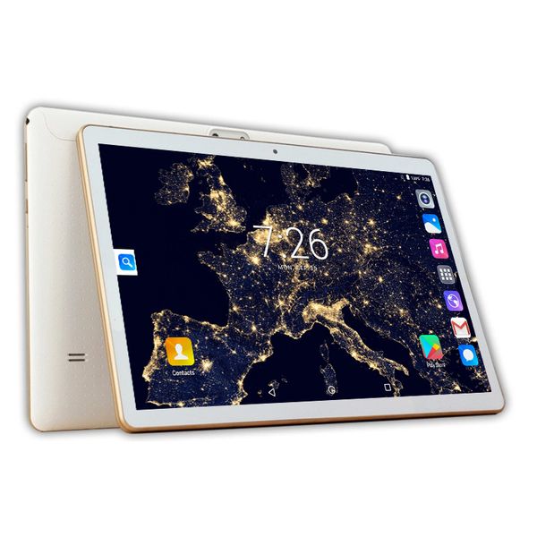 

tablet pc google version 10 inch quad core dual sim card 3g phone call gps android 7.0 1280*800 ips pc+gifts