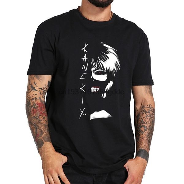 

kaneki face great5 футболка hip-hop хлопок короткий рукав случайные майка топ подарков тройник