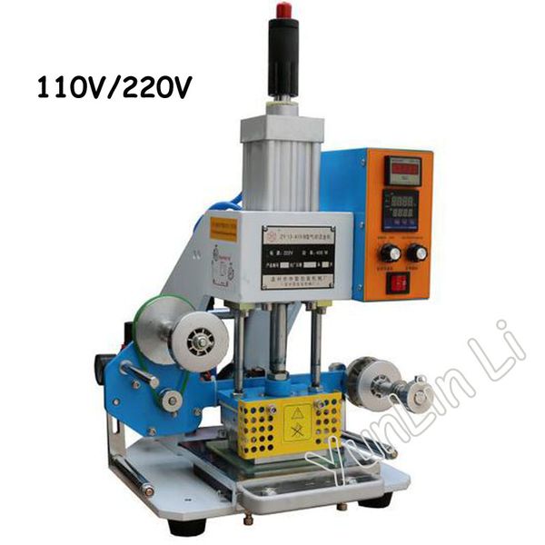 

automatic stamping machine leather logo creasing machine high speed name card embossing zy-819-b