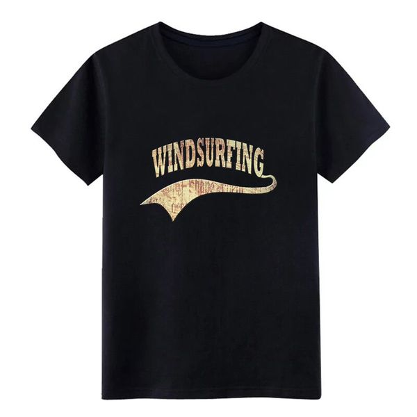 

men's windsurfing t shirt designing 100% cotton round neck streetwear fit new fashion summer natural shirt
