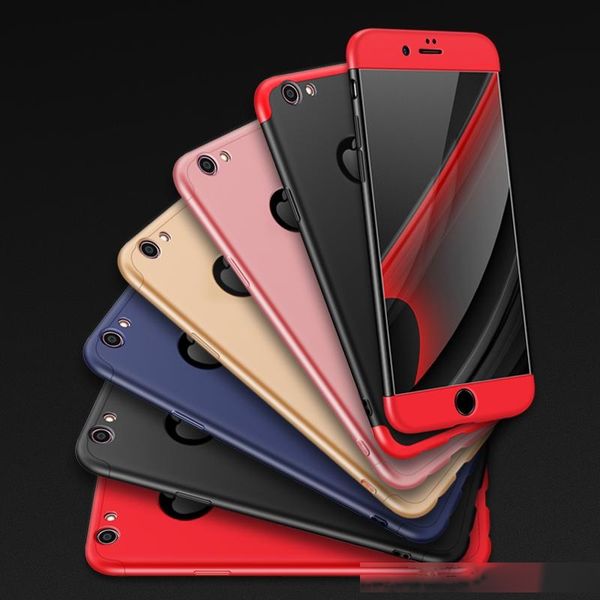 

360 degree 3 in 1 hard pc ultra thin slim fit 360 degree full body protective cover for iphone 6