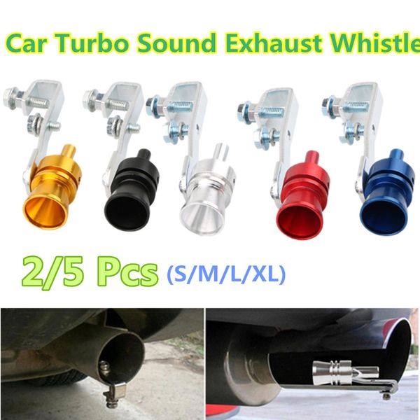 

s/m//l/xl car exhaust pipe sounder car tuning turbine whistle sounder tail motorcycle sound simulator whistler exhaust a30