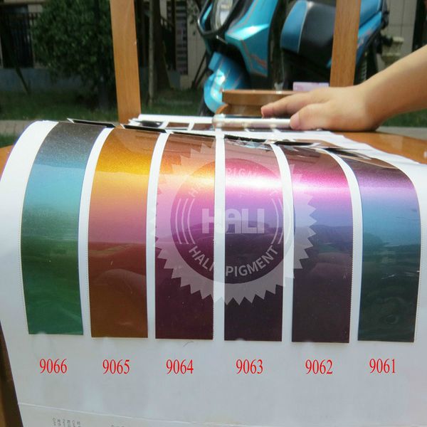 

chameleon pigment,color shift pigment,color flip change pigment,item:9061,9062..,12colors for choose,1lot=50g., Silver;gold