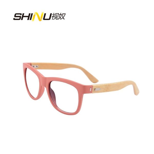 

uv400 anti blue light computer reading glasses noline progressive multi focal lens eye glasses can see and far diopter, White;black