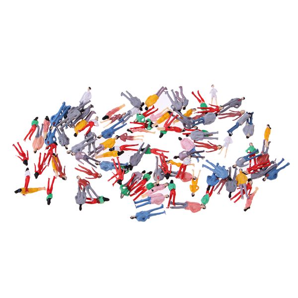 

ho окрашенный люди фигурку 1/75 масштаб для беспризорных макет сцены