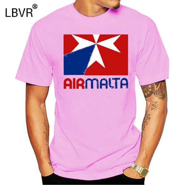 

air malta 1978 logo 1 t shirt men's t-shirts short sleeve o-neck cotton tee shi outdoor wear tee shirt