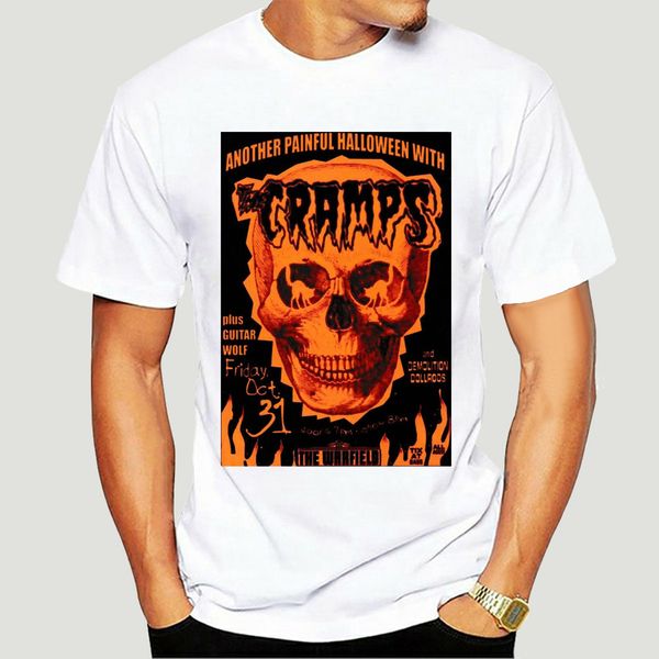 

mens psychobilly t-shirt the cramps halloween skull lux interior punk rock s-5xl-4558d