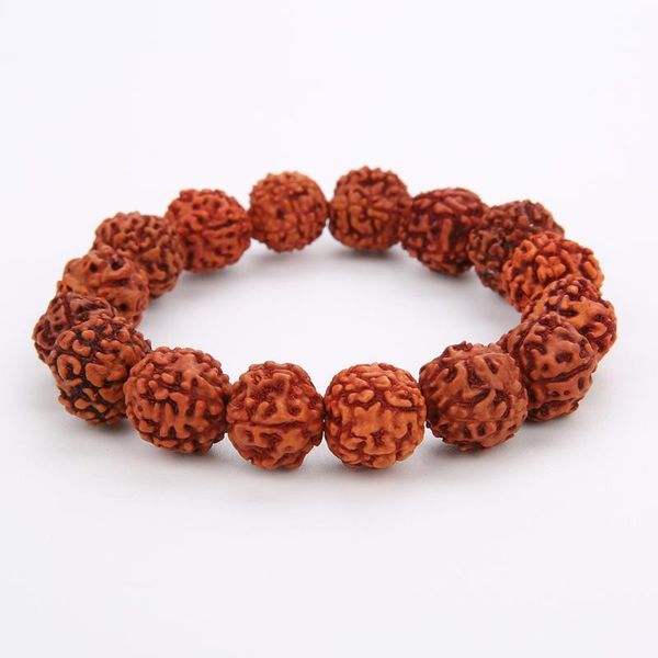 

charm bracelets rttooas rudraksha beaded men simple atmosphere fashion natural jewelry vintage prayer yoga 2021, Golden;silver