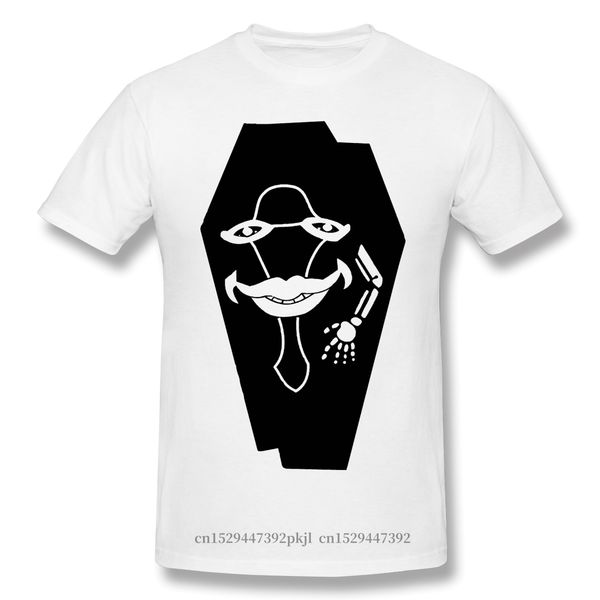 

laughing coffin t-shirt men basic tee shirt funny design sword art online sao death game streetwear 2020