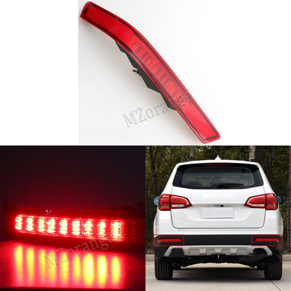 

rear bumper reflector brake tail lights for great wall hover h6 haval h6 2014-2020 led car-styling signal light brake slamp