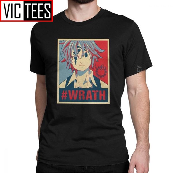 

the seven deadly sins meliodas men's t shirt wrath anime manga japanese otaku t-shirt 100 percent cotton