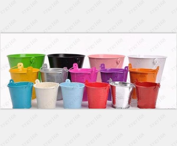 

new low price factory direct sales mini pails wedding favors mini bucket candy boxes favors favor tins ing