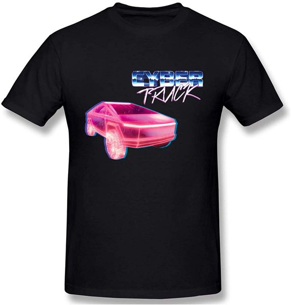 

sinerich cybertruck men's basic short sleeve cotton t-shirt black