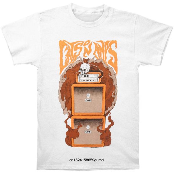 

смешные люди тенниска женщины новизна тенниску кошки в амперах orange дум t-shirt