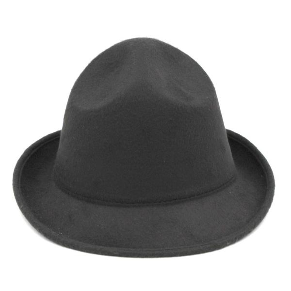 

mistdawn мужская мода полушерстяные fedora шляпа cap caps jazz hat канада канадский mountie ranger hat, Blue;gray