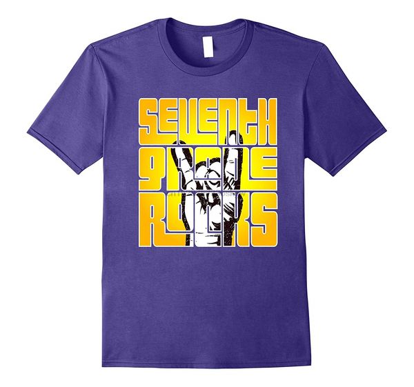 

fashion men t shirt seventh grade rocks shirt 100% cotton summer personality