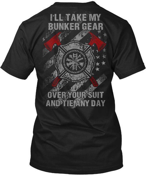 

men t shirt firefighter - my bunker gear (mp) women tshirt
