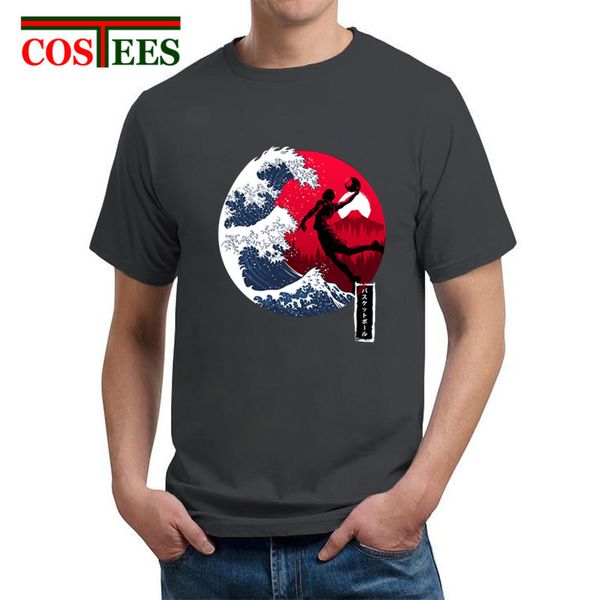 

great wave summer basketball t shirt men japan style fujiyama t-shirt vintage hokusai team party tee shirt retro kanagawa tshirt