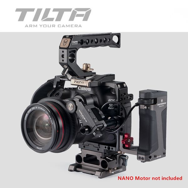 

lighting & studio accessories tilta 5d camera cage black for 5d2 5d3 5d4 7d mark ii iii dslr rig side focus handle vs smallrig