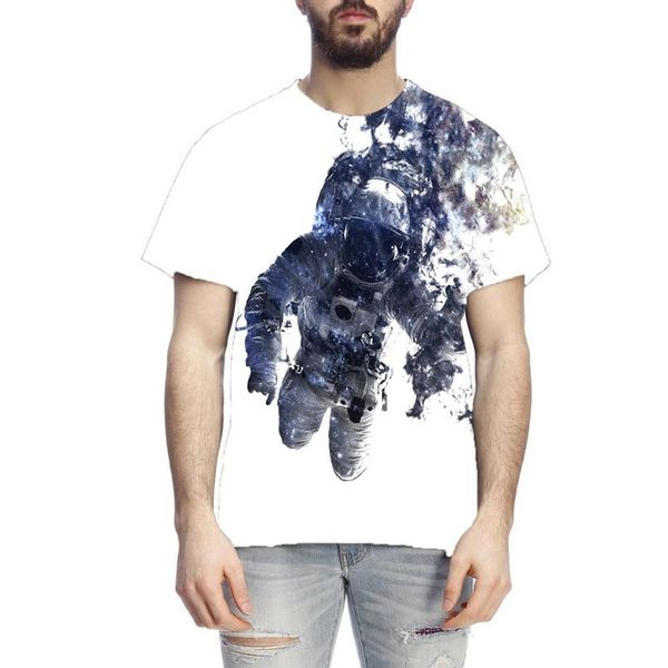 

spaceship rocket ho 3d space astronaut print spacex 3d print shirts funny hentai aesthetic men clothing