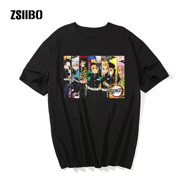 

мода призрачного клинка человек футболка быстро сухая дышащая повседневная популярная ткань тенниски лето harajuku с коротким рукавом аним п