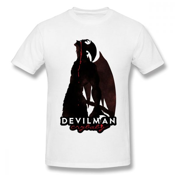 

100% cotton devilman crybaby t shirt for men fashion short sleeve o-neck s-6xl big size t-shirt