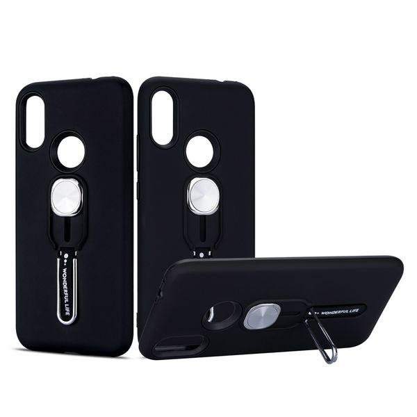 

armor hybrid tpu pc defender shockproof case for redmi note 7 finger loop stand cover with kickstand