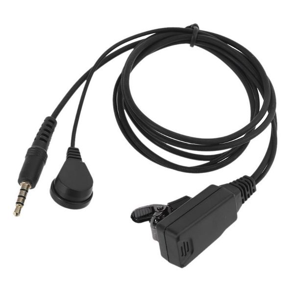 3,5-mm-Luftschlauch-Headset mit Mikrofon-Kopfhörer für Xiao mi Mijia 1S Walkie Talkie Funkgerät