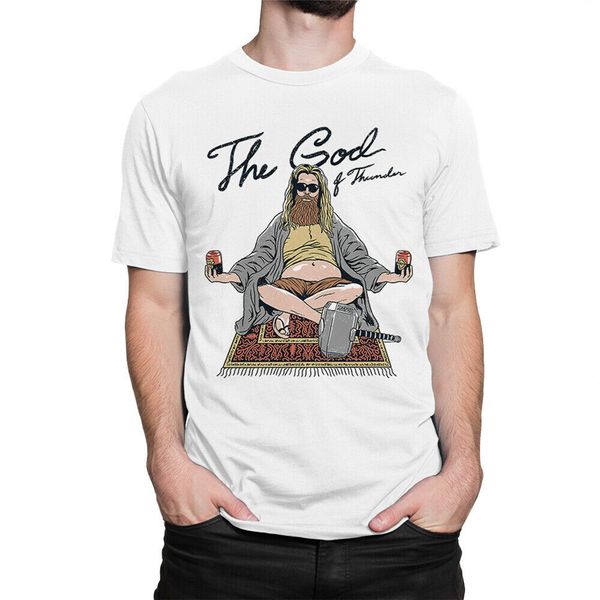 

thor x big lebowski funny t-shirt endgame tee streetwear funny tee shirt
