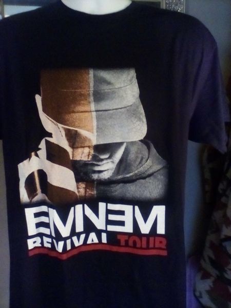 

eminem revival tour t shirt(,large) t shirt fashion