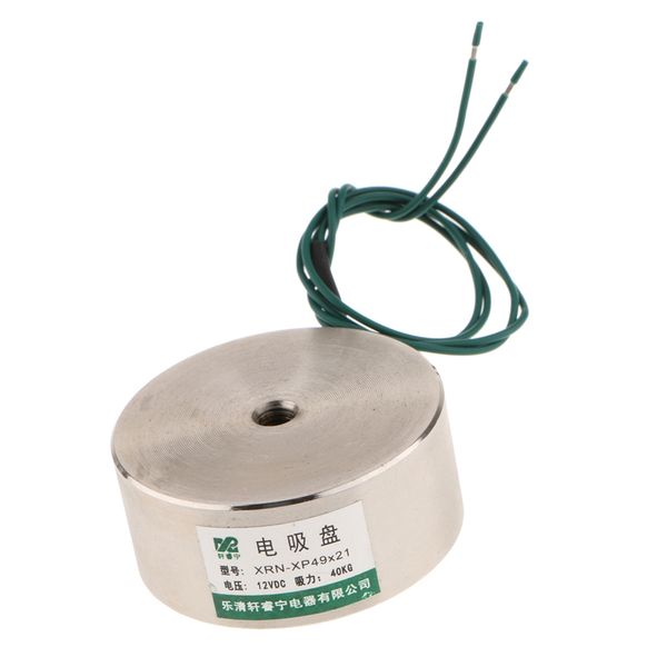 

40kg dc12v sucked electric lift holding magnet electromagnet solenoid xrn-p49/21
