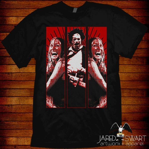 

texas chainsaw massacre t-shirt artist jared swart