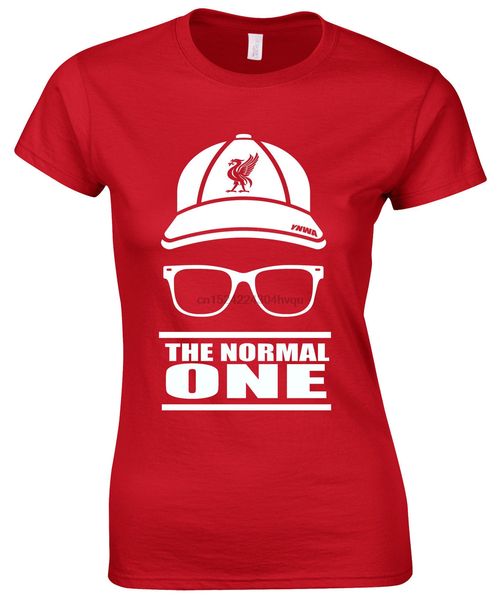 

jurgen klopp the normal one ladies fitted t-shirtall sizes cap glasses