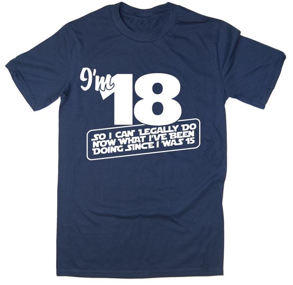 

i'm 18 - funny 18th birthday t-shirt