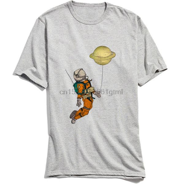

men t shirt hip hop astronaut tshirt ive been to saturn planet group t-shirts o neck 100% cotton fabric printed tees