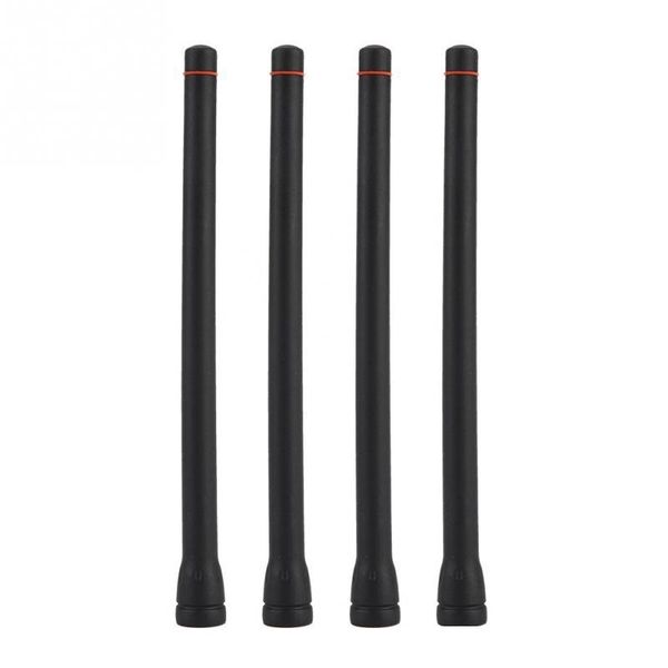 

ellphones & telecommunications 4pcs portable walkie talkie radio antenna vhf rubber 16cm handheld two way radio 50 ohm 136-174mhz 1.8dbi