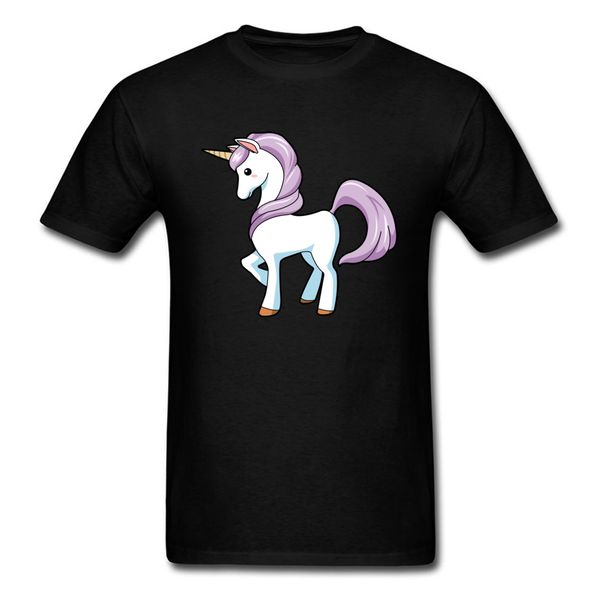 

2018. дизайн вашей unicorn футболка мужчины черной футболка с коротким рукавом мультфильм customized семья лучших подарки на день рождения t