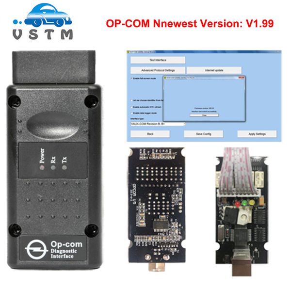 

obd2 opcom v1.95 opcom 1.99 for o-pel op com op-com with pic18f458 firmware v1.65 auto scanner tool