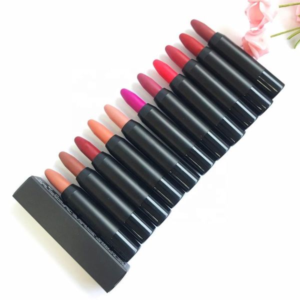 

lip gloss no logo matte lipstick crayon 12 color low moq wholesale