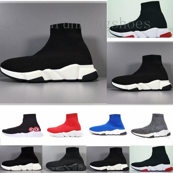 

new arrivlas s fashion luxurys for women men off red triple black flat casual shoes sock boots mens shoes yyst7