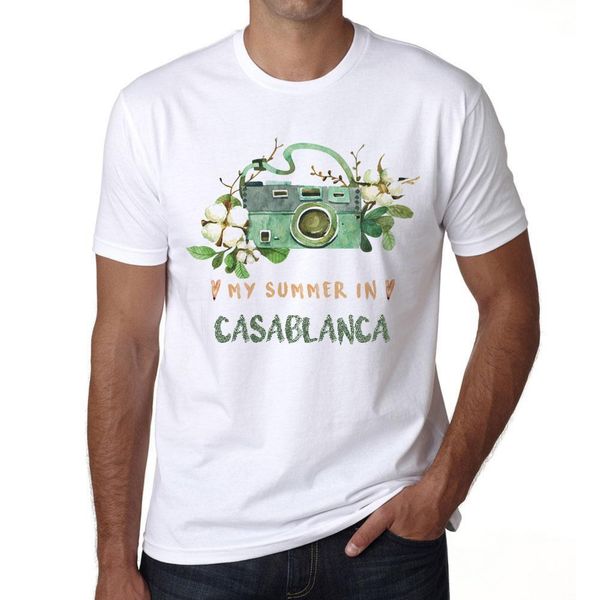 

t-shirt summer novelty cartoon t shirt casablanca, summer in t-shirt, t-shirt , plage tshirt homme movie shirt