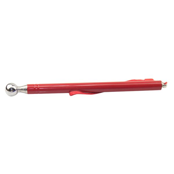 

red portable durable telescopic point handheld flag pole for flags 98 cm